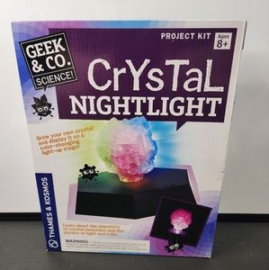 Crystal Nightlight Project Kit Think Geek Thames & Kosmos Geek & Co Science New